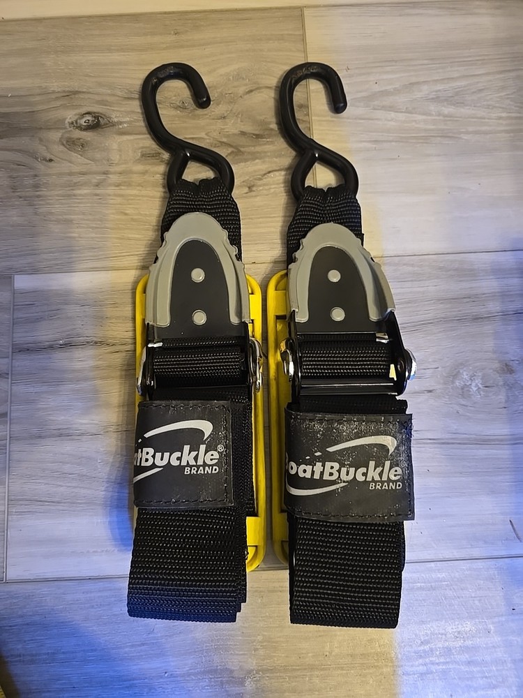2 Boatbuckle  Pro Series Kwik Lok Transom Tie-Downs