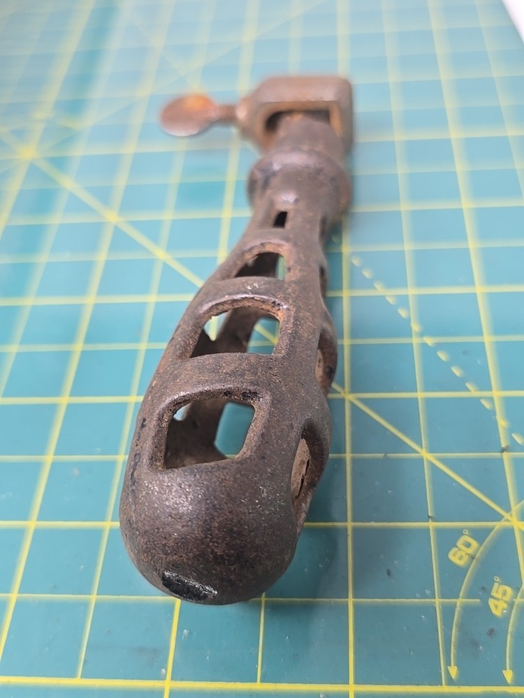 Vintage Metal file Handle - Cast Iron File Handle