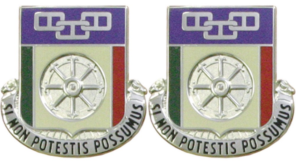 244th QUARTERMASTER BATTALION Distinctive Unit Insignia - Pair