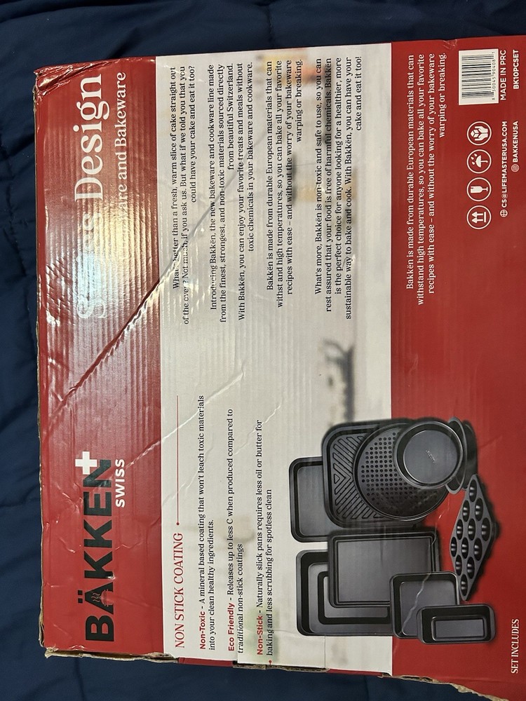 Bakken Swiss 10 Pc Bakeware