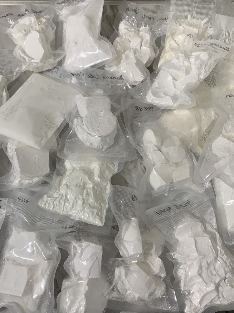 Variety MIX CORNSTARCH (Corn Starch) Chunks•Starch Samples