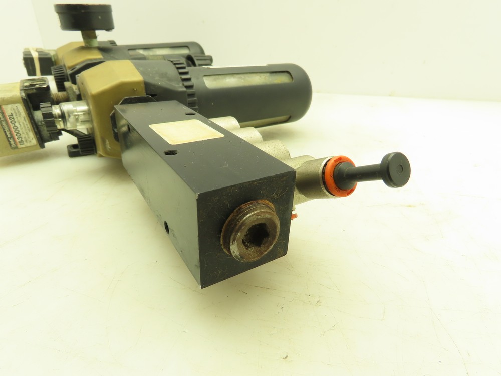 Ross MD451PSB42 Pneumatic Inline Lubricator Air Filter Regulator Assembly