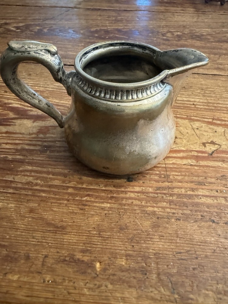 Antique Meriden Silver Plate Coffee Creamer