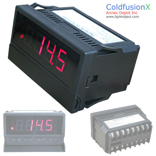 Programmable 4 digit Red LED AC/DC Amp/Current meter