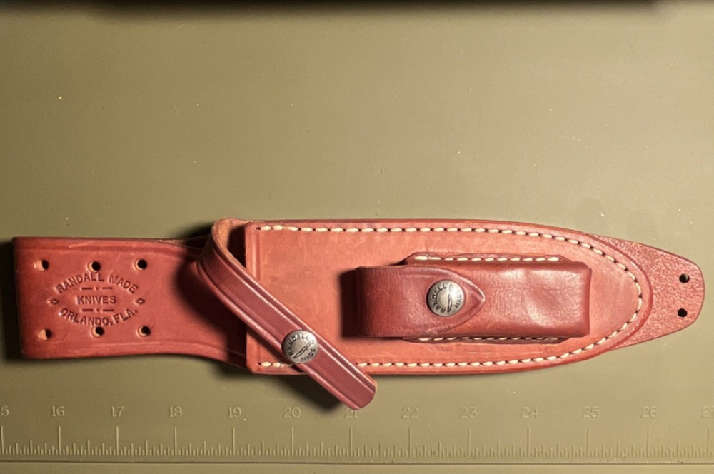 Randall Model 15 5 1/2” Blade w/ Stag Handle