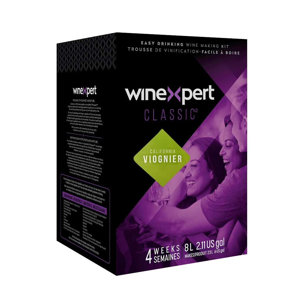 Classic California Viognier Wine Ingredient Kit