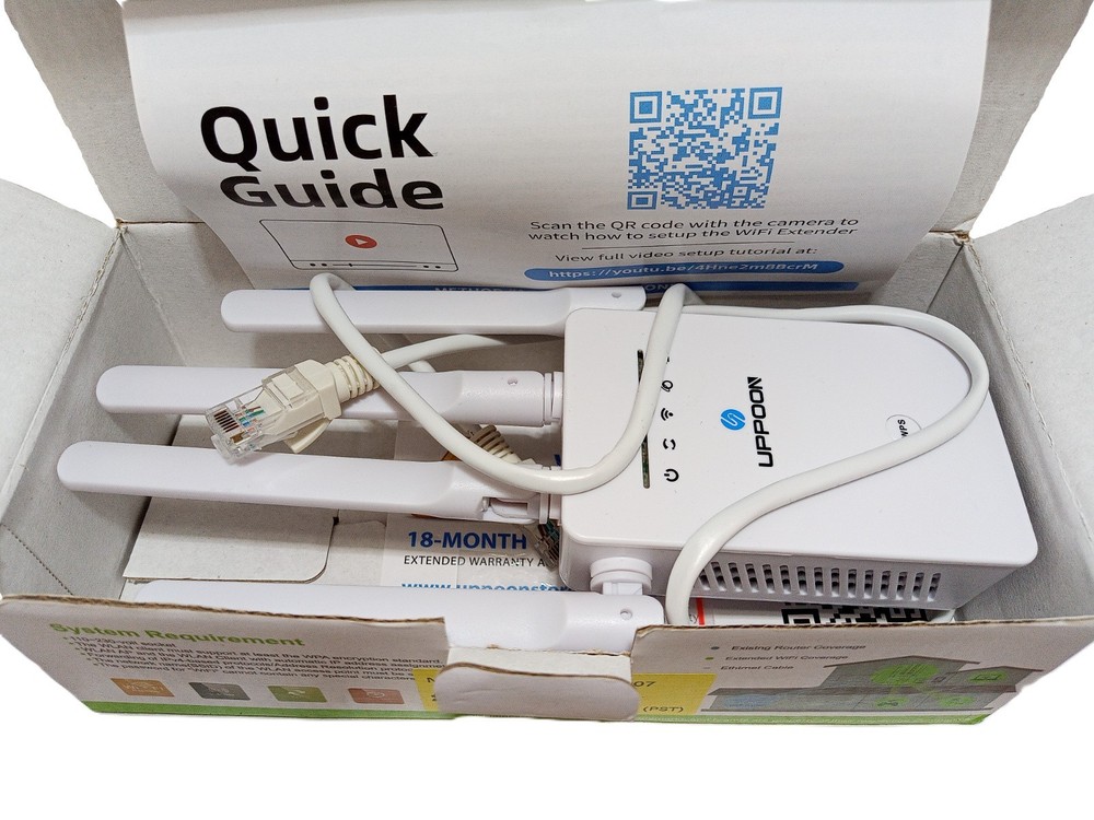 300Mbps wifi range extender (Model: RPT-007)