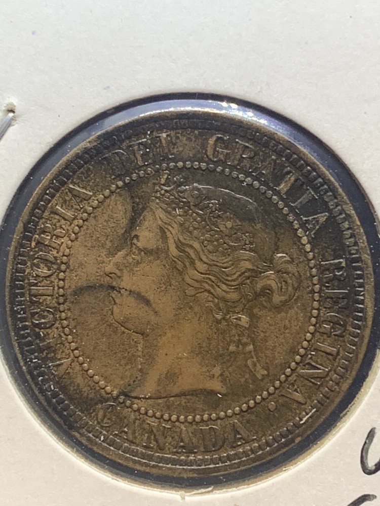 1881-H Canada 1 Cent Coin in great condition