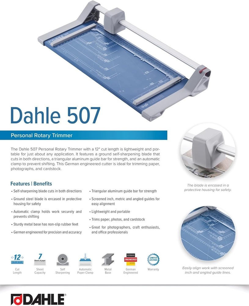German Engineered 12" Paper Cutter