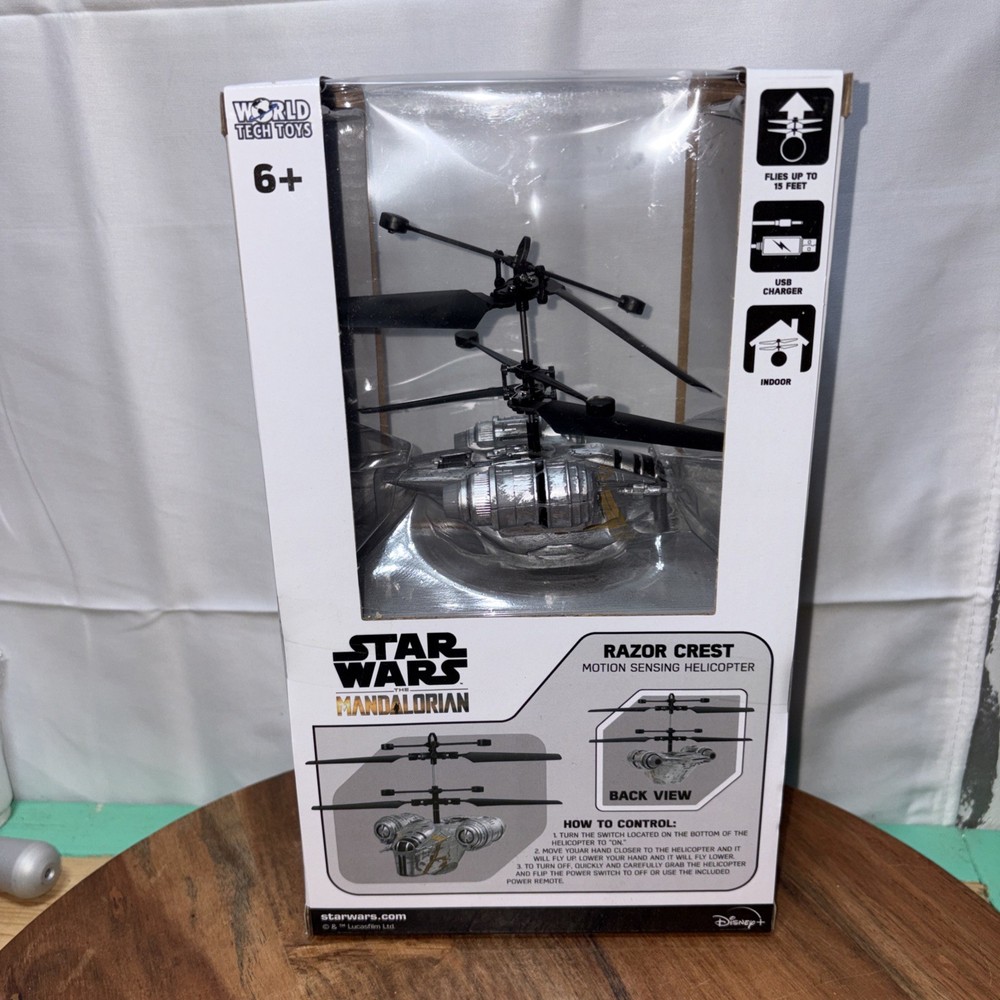 Star Wars Razor Crest Motion Sensing Helicopter