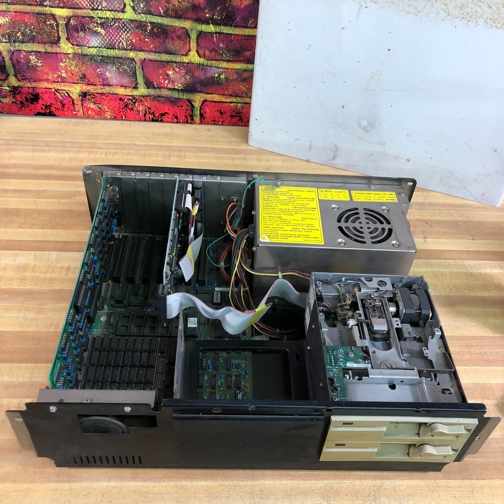 EMPAC PC II IBM PC XT Clone Desktop Computer Complete w/Cards & Drives Restore