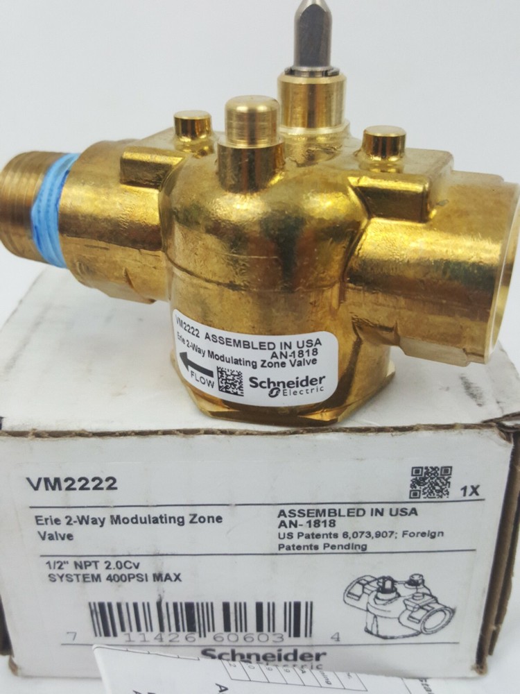 SCHNEIDER 2 WAY MODULATING ZONE VALVE VM2222