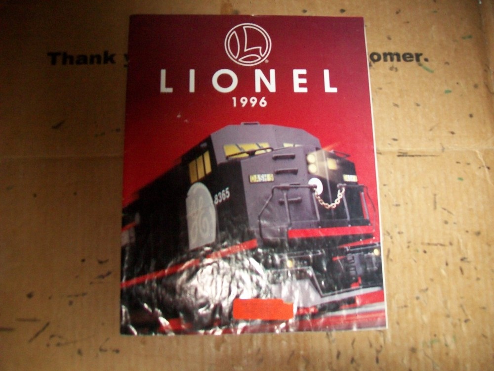 Vintage 1996 Lionel Model Trains Catalog