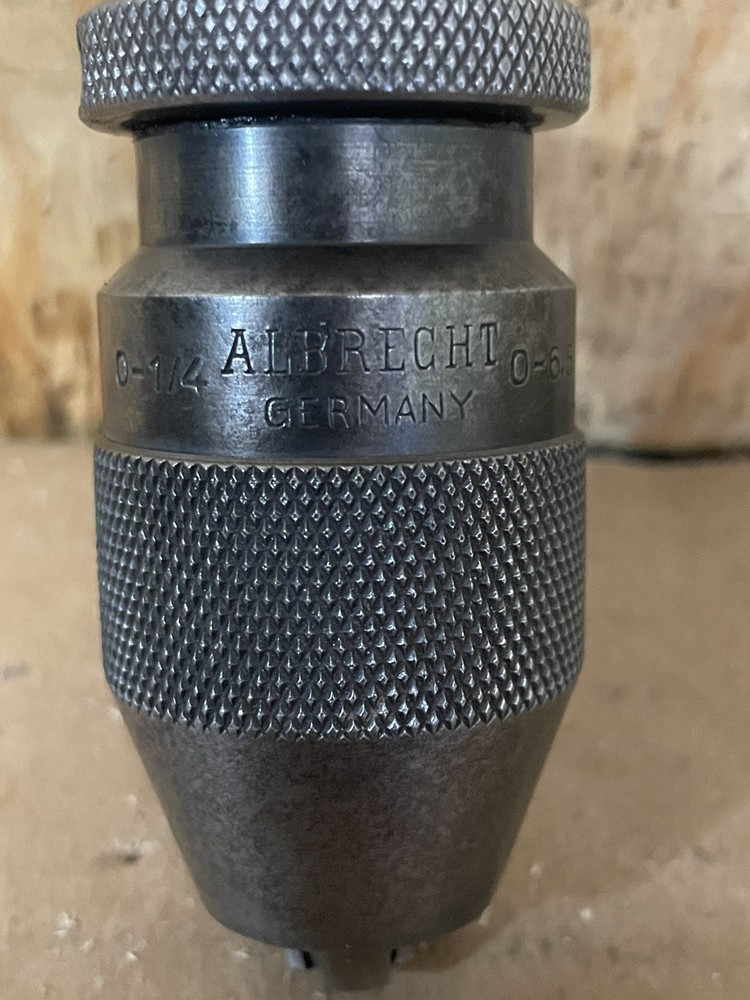 ALBRECHT KEYLESS DRILL CHUCK 0-1/4"