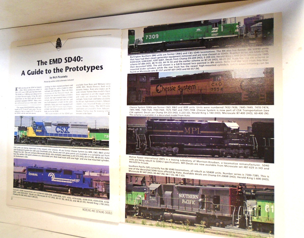 MODELING AND DETAILING DIESELS - 88 PAGE BOOK