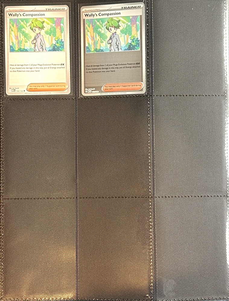 Mega Evolution Pokemon TCG Base Set with Reverse & EX - 254 Cards with Binder