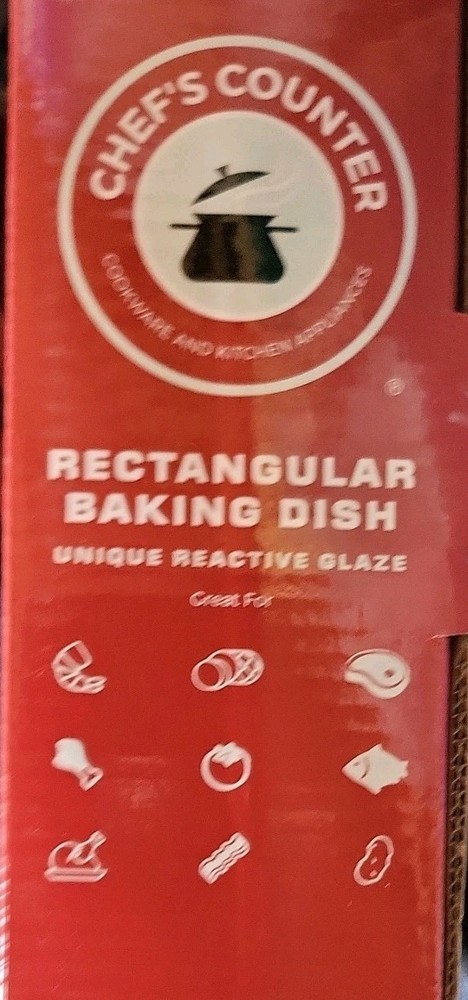 Brand New & Sealed - Chefs Counter Rectangular Baking Dish!