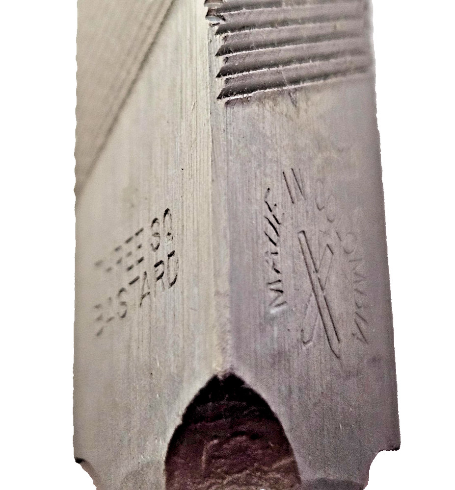 8" File Triangular File 16036NN Nicholson Bastard Double Cut Three Square