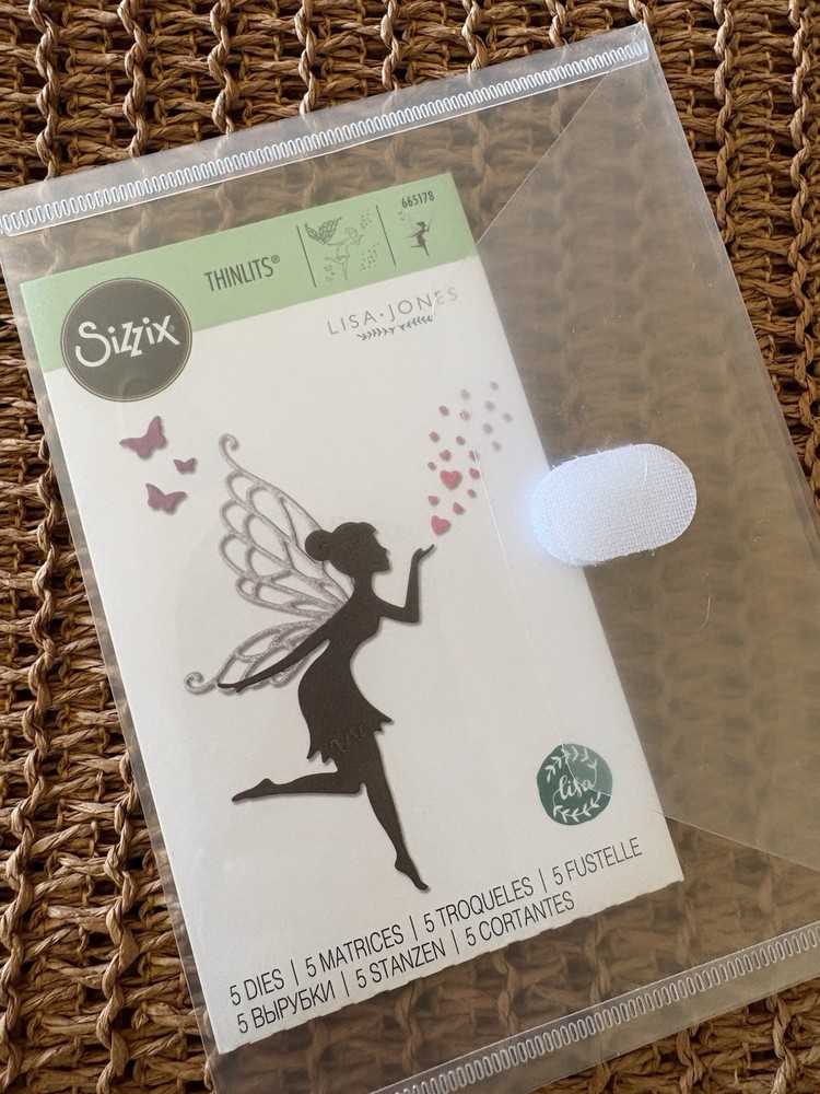 Sizzix Fairy Wishes Thinlits Steel Dies/Set 5 Pieces