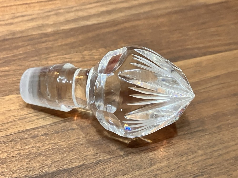 Vintage Cut Crystal Perfume Bottle