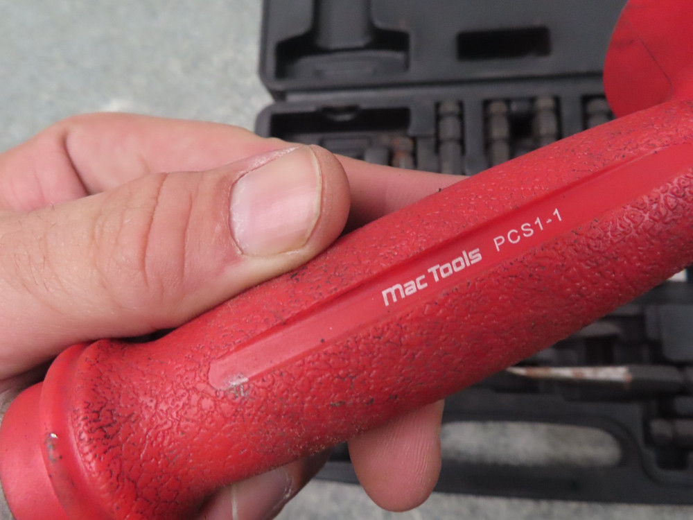 MAC Tools PCS1000K PCS1-1 13pc Interchangeable Punch & Chisel Set W/Case (54292)