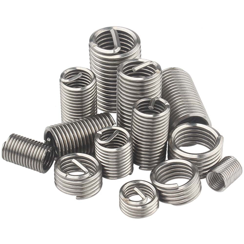 1/4-20 Helical Coil Thread Repair Insert Wire Threaded Insert A2 Stainless Steel