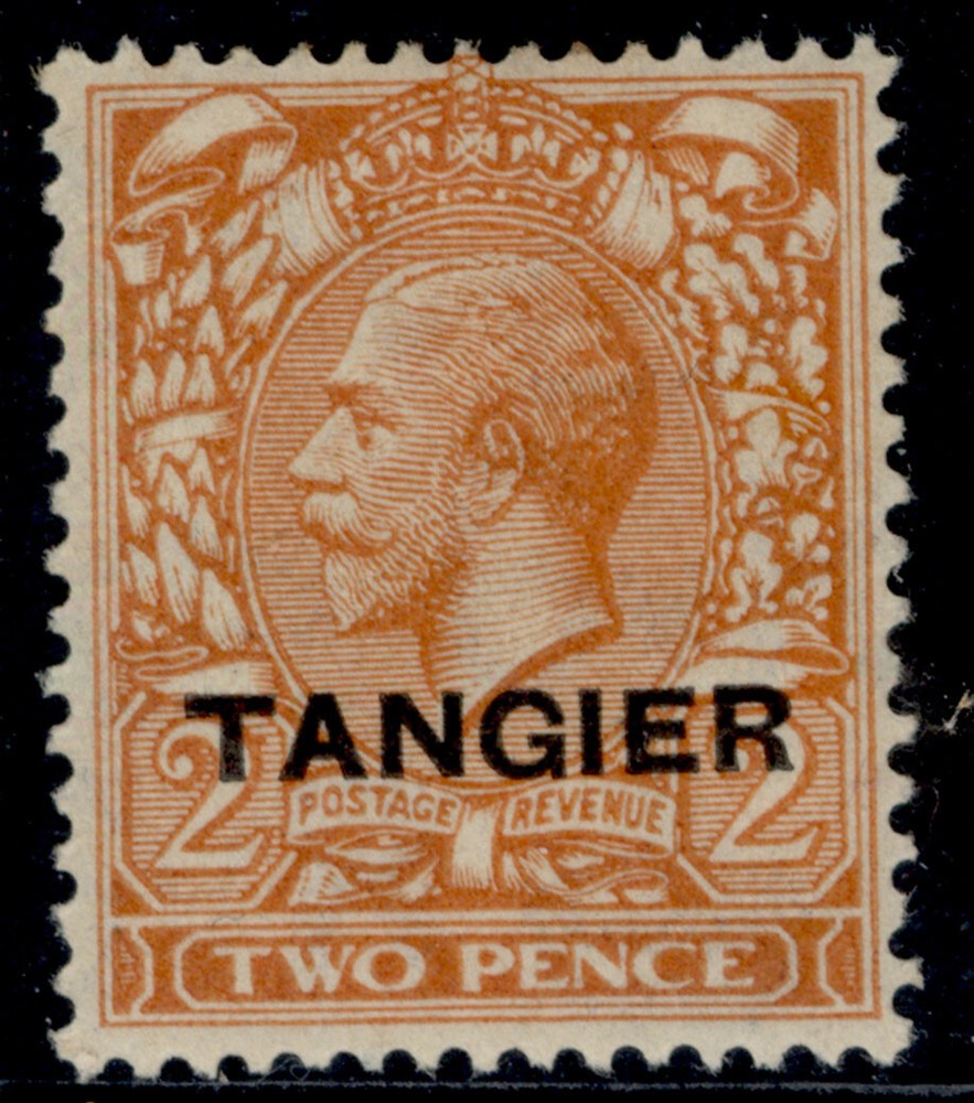 MOROCCO AGENCIES GV SG234, 2d orange, M MINT.