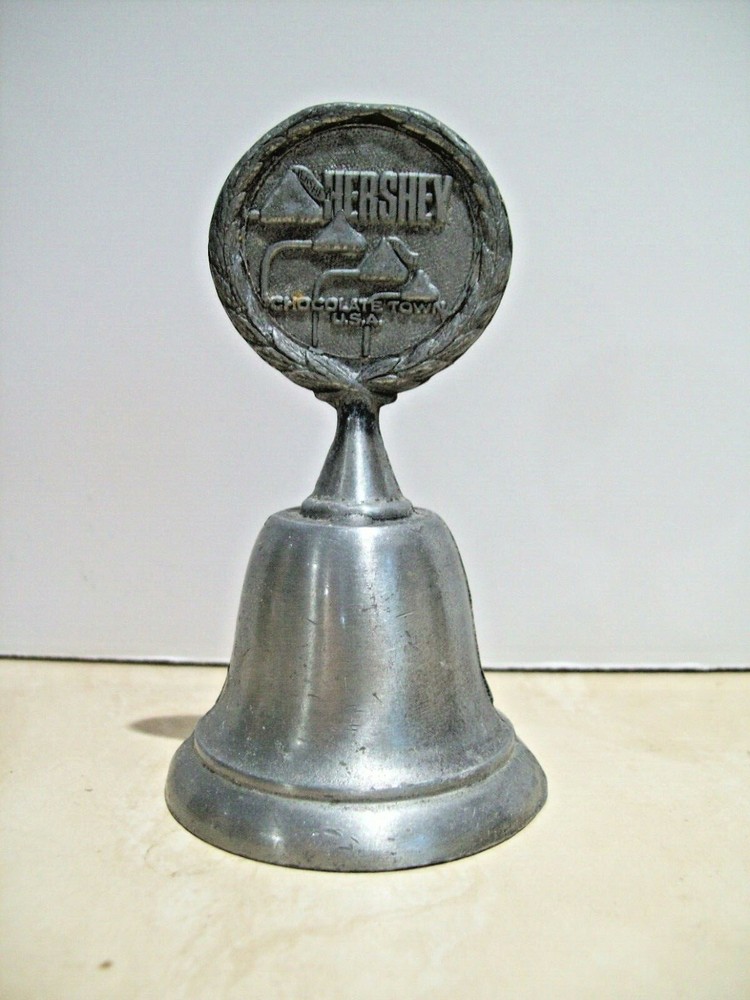 Hershey Town USA Pewter Bell 3 1/2"