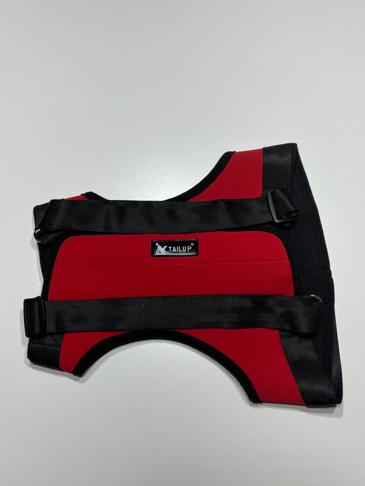 TailUp Red Support Harness Size L NWOT
