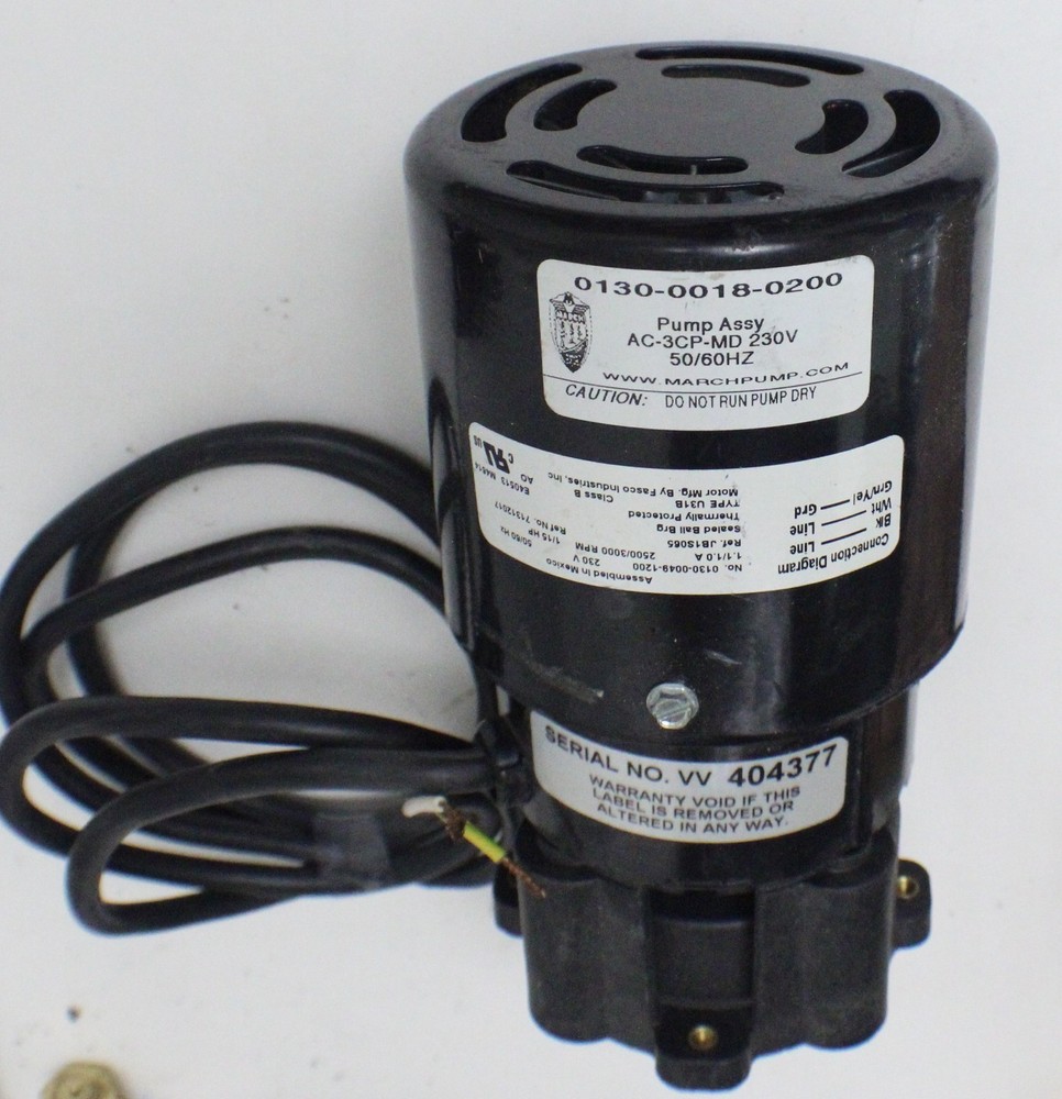 Pump AC-3CP-MD 230v Mag Drive Pump-0130-0018-0200  Motor no pump head