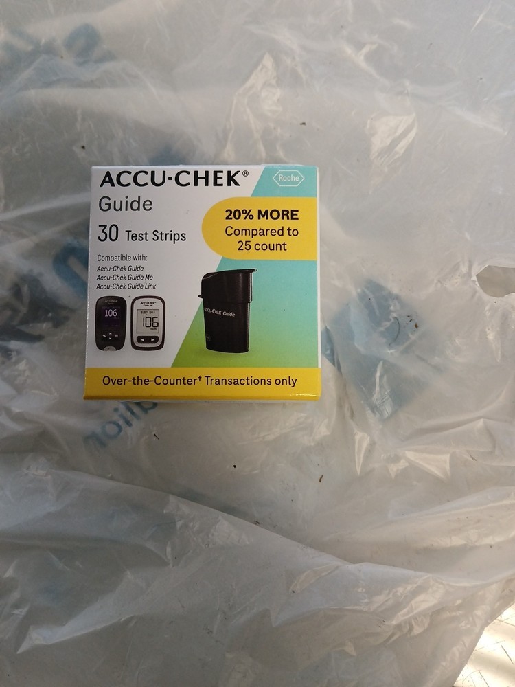 30 Accu-Chek Guide Test Strips  , EXP 04/27