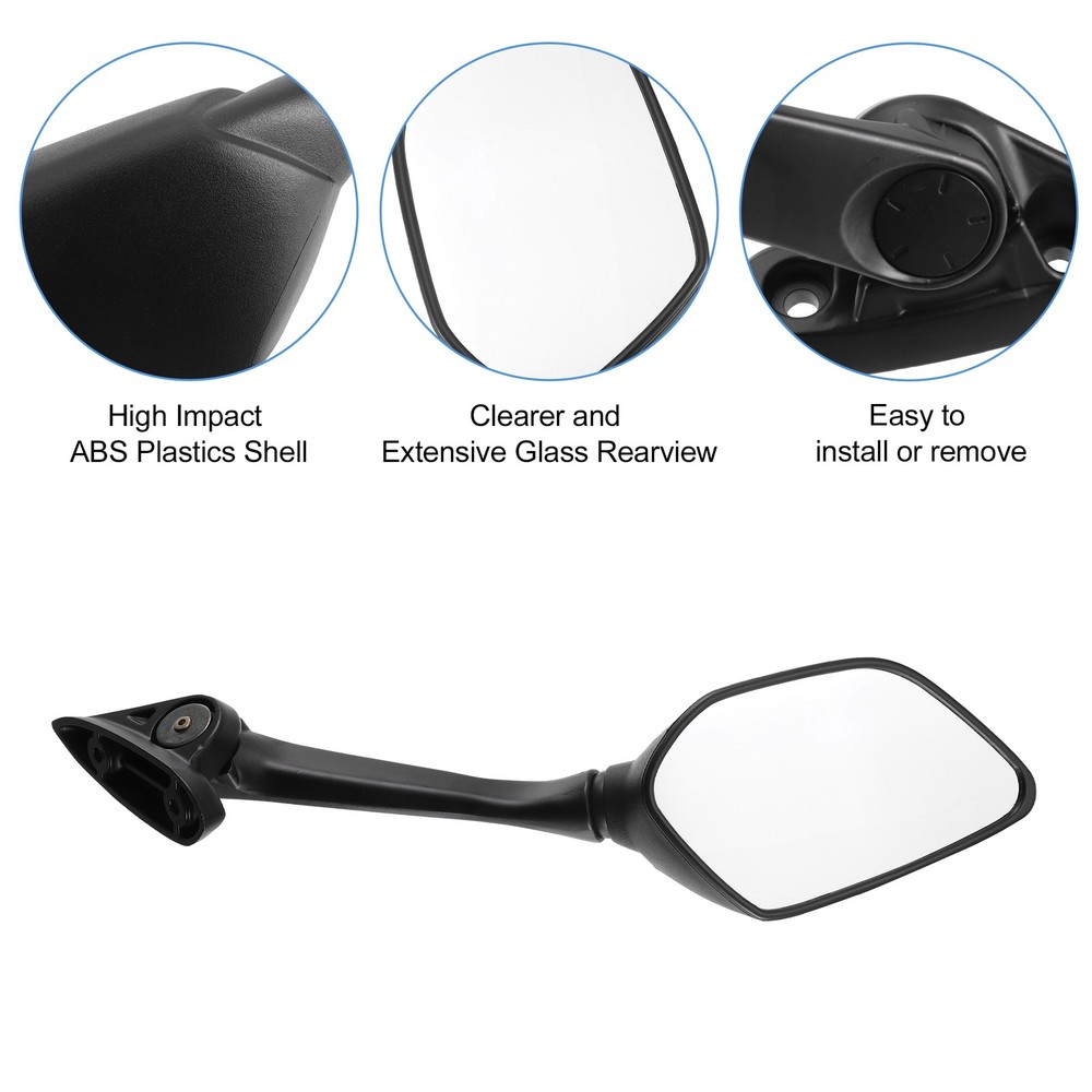 Front Side Mirrors Rear View Mirror - 2pcs
