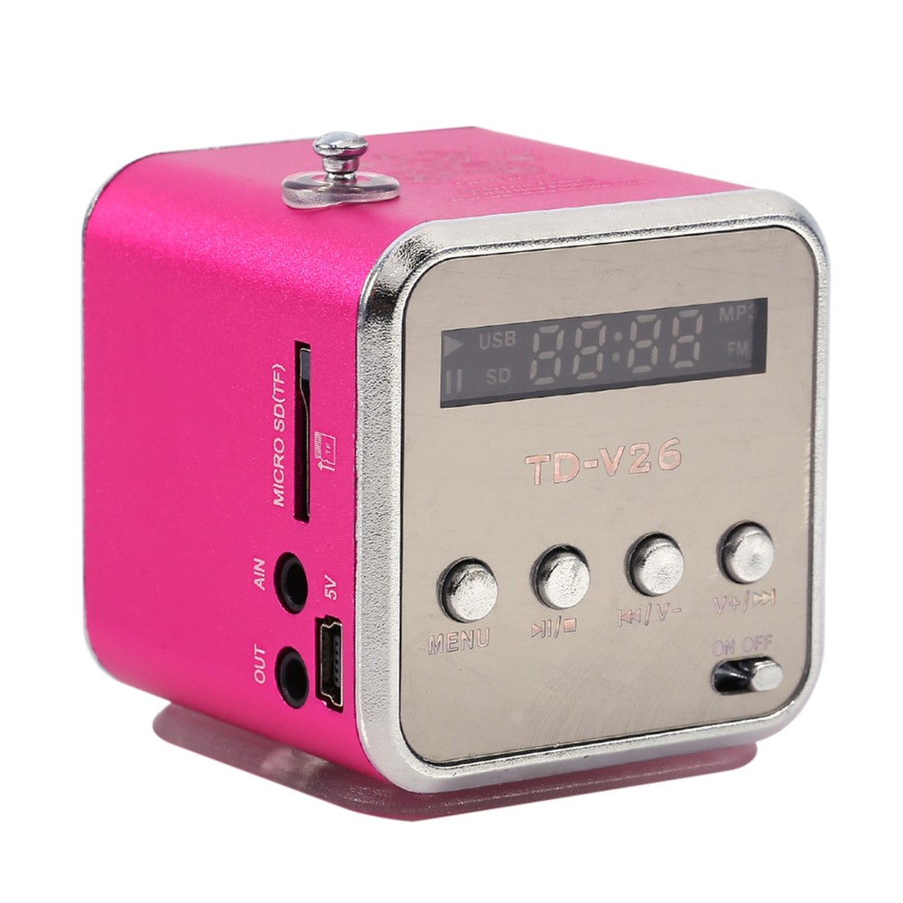 Portable Music Player Mini Speaker Easy To Use