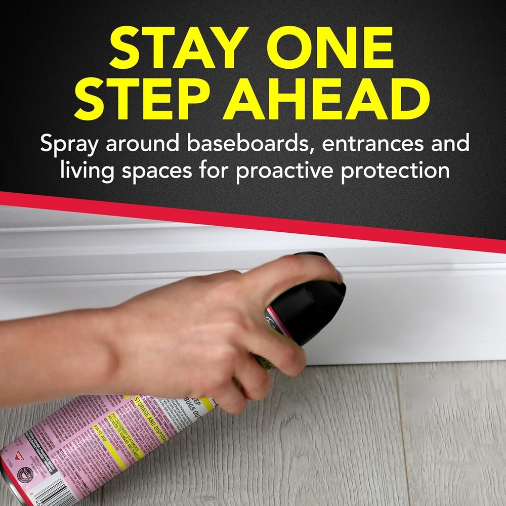 Raid Ant & Roach Killer Spray for Listed Bugs, Keeps Killing for Weeks, Lavender