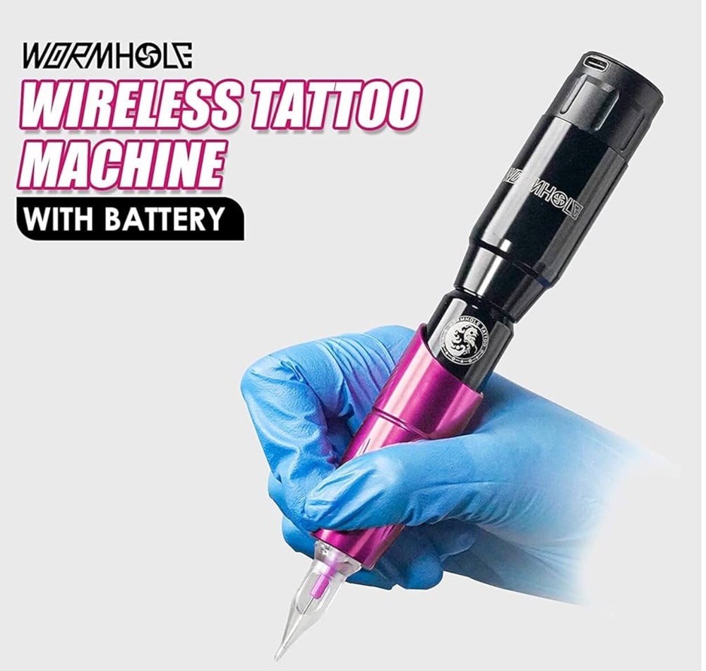 Wormhole Beginner Tattoo Kit TK188 Red Gun