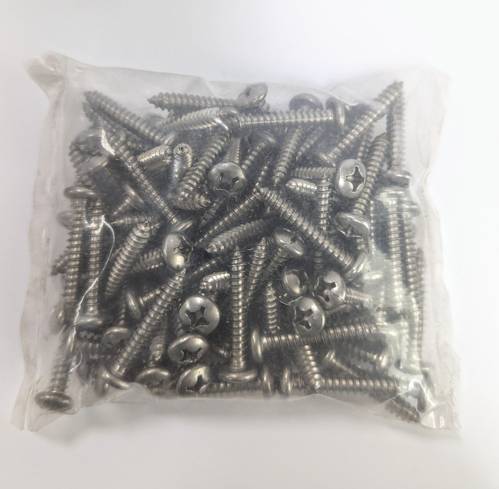 Pan Head Phillips 12mm x 1.1/2 Inch