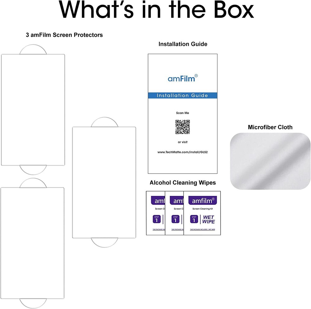 Nintendo Switch Screen Protector OLED Model 2021, Tempered Glass, 3 Pack