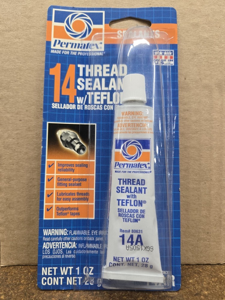 Permatex Thread Sealant w/Teflon 1oz. 14A