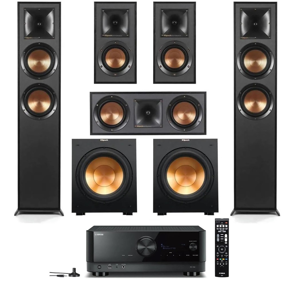 Klipsch Reference 5.2 Home Theater System with Yamaha Receiver