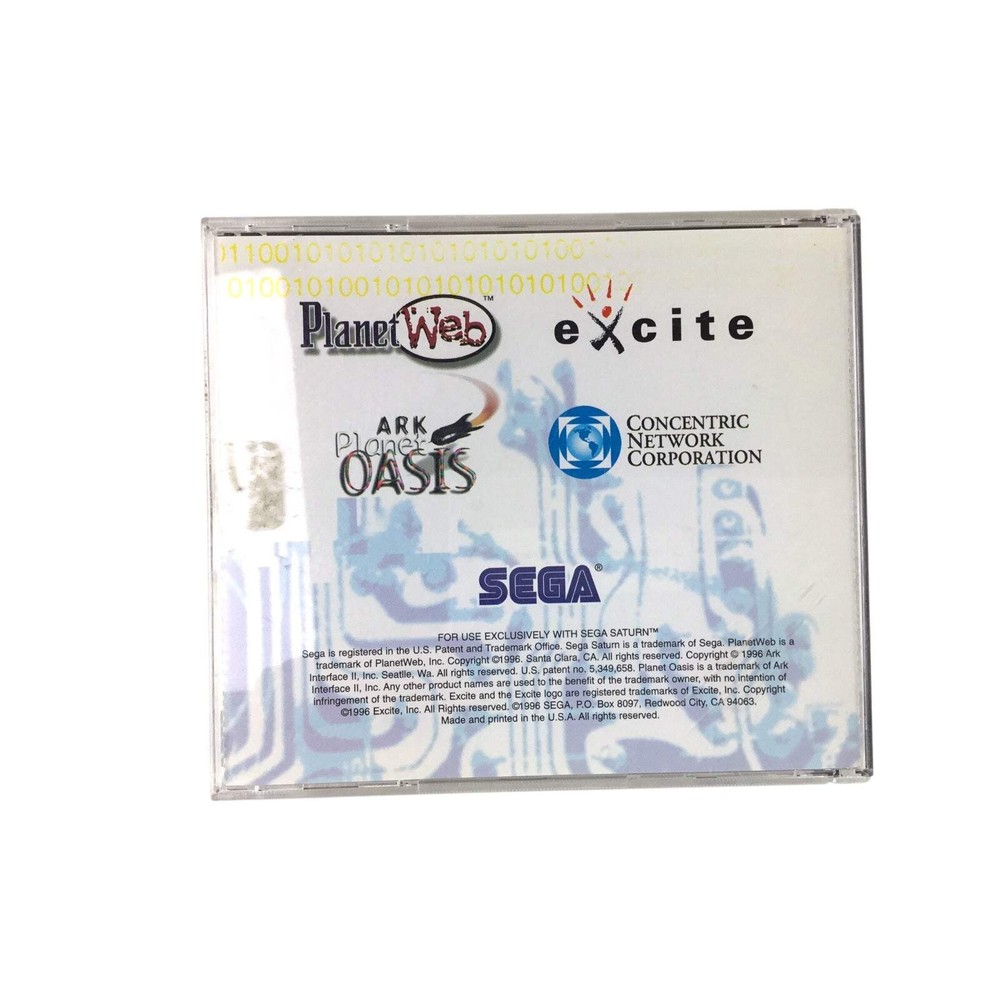Sega Saturn Net Link Bundle + Sealed Sega Rally Net Link Edition