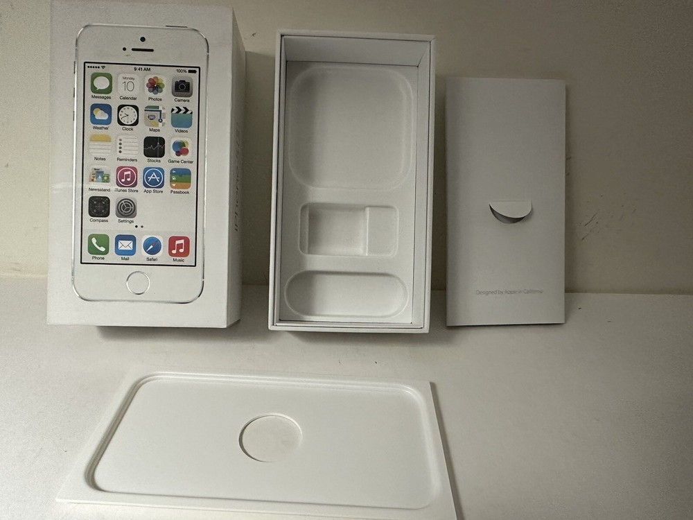 Apple iPhone 5S 32GB Empty Box W/ Inserts