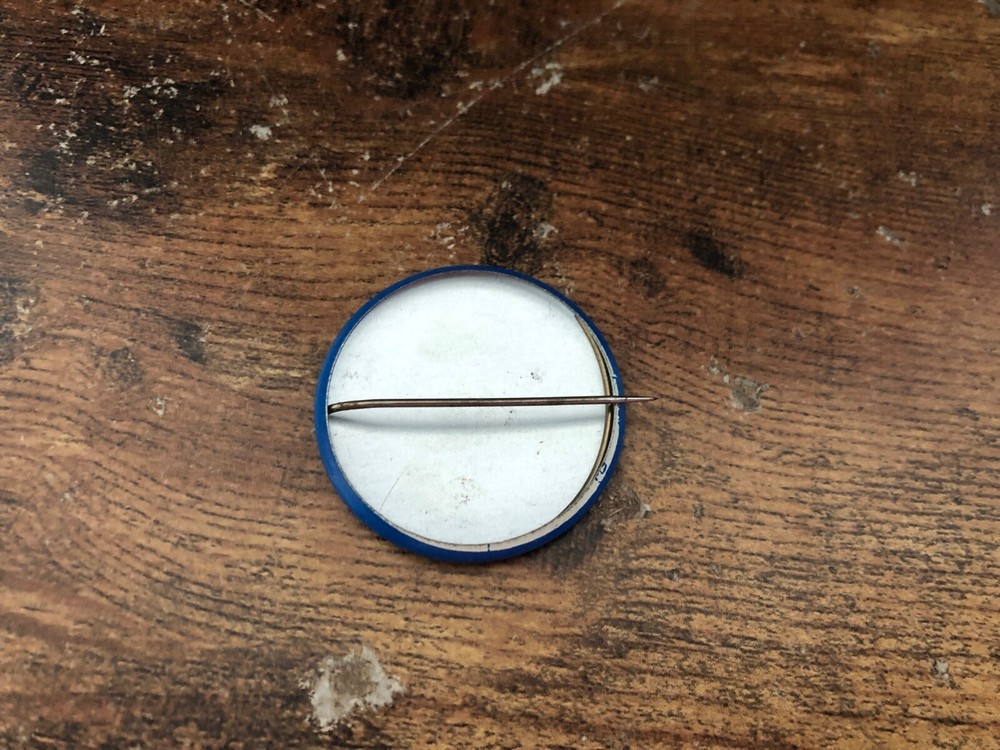 Vintage I'M CONCERNED Round Metal Button Pinback