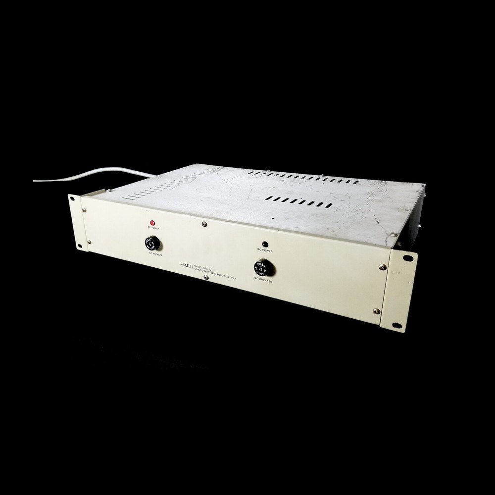 Marti UPS-12 Uninterruptible Power System, 12V Output, Rack Mountable
