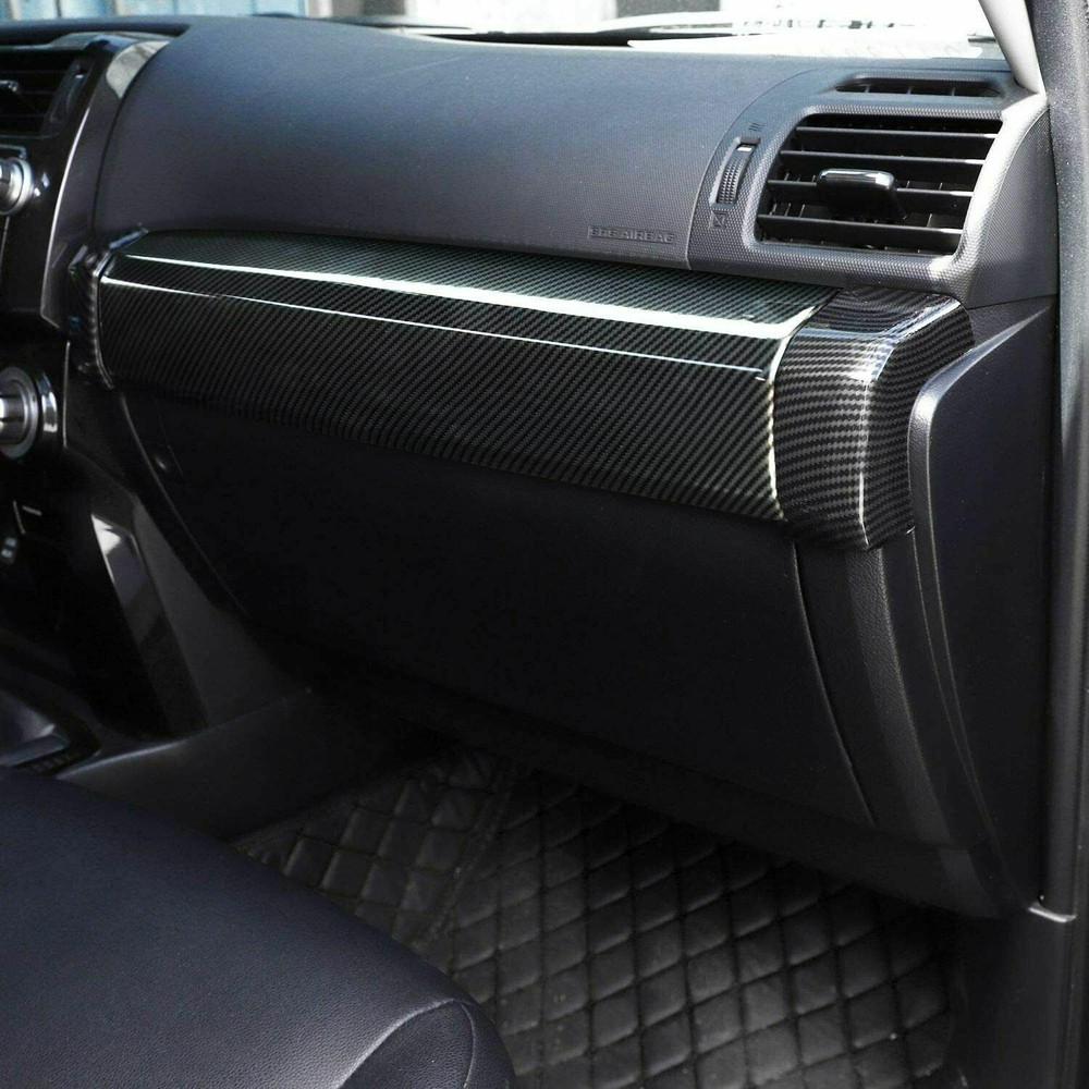 Passenger Co-pilot Dashboard Side Dash Decor Cover Trim Bezels for 4Runner 2010+
