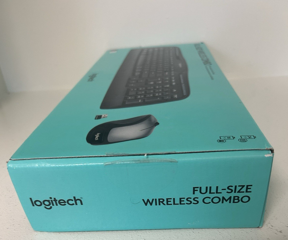 Logitech MK335 Wireless Desktop Keyboard and Mouse Combo Black/Silver