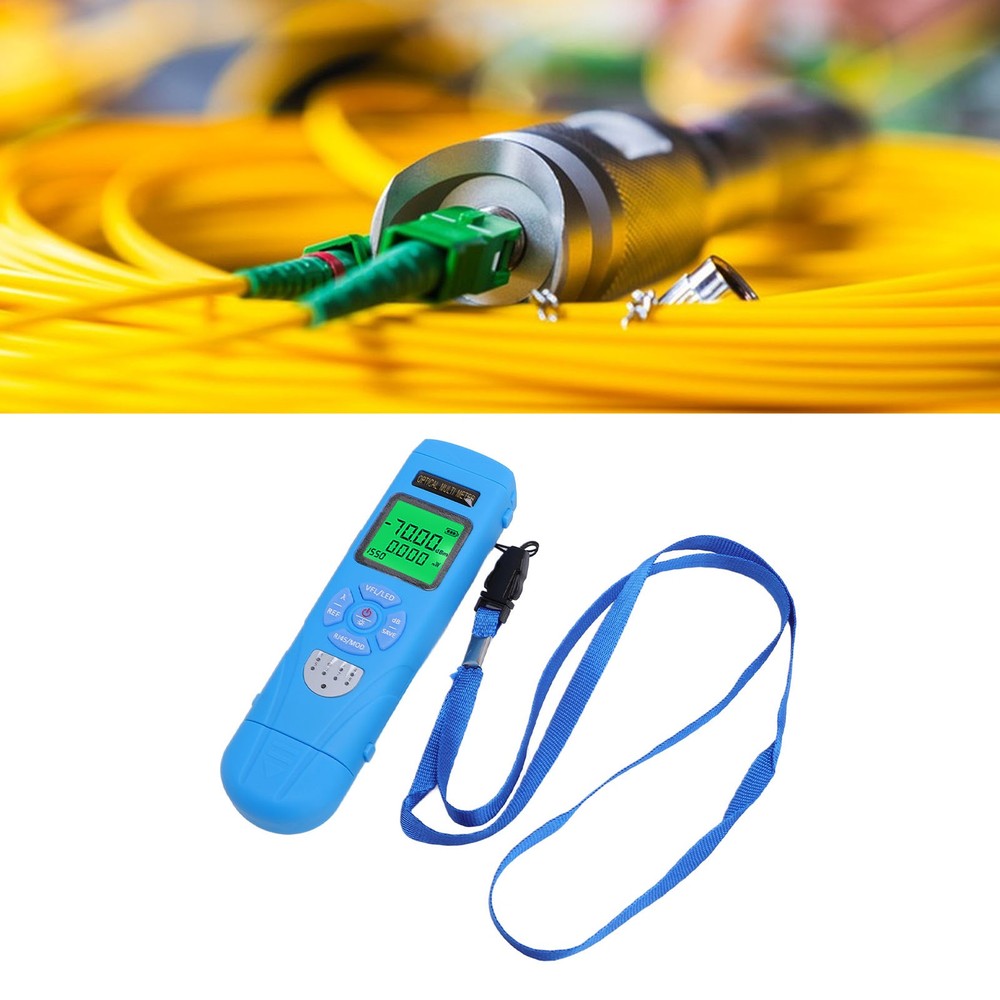 Multi Function Optical Power Meter 10 Wavelengths OPM VFL For Network Maintenanc