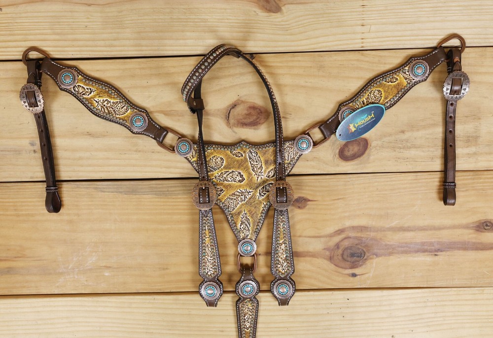 Headstall & Breast Collar Tack Set for Horse