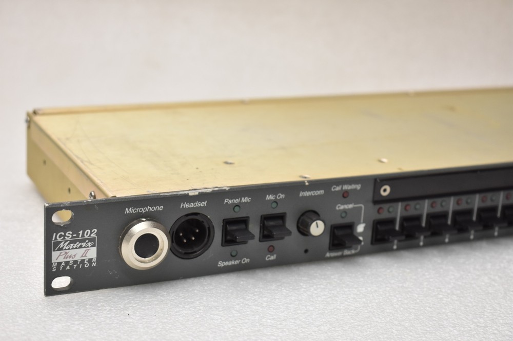 Clear-Com Intercom System Matrix Plus II ICS-102 Master Station