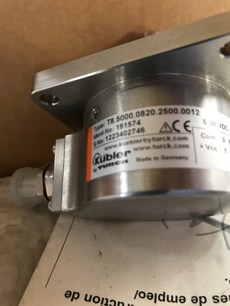 TURCK KUBLER T8.5000.0820.2500.0012 INCREMENTAL ENCODER