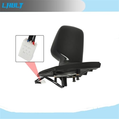 Left Rearview Mirror Power Paintable Replacement for Corolla 2003 2004 2005